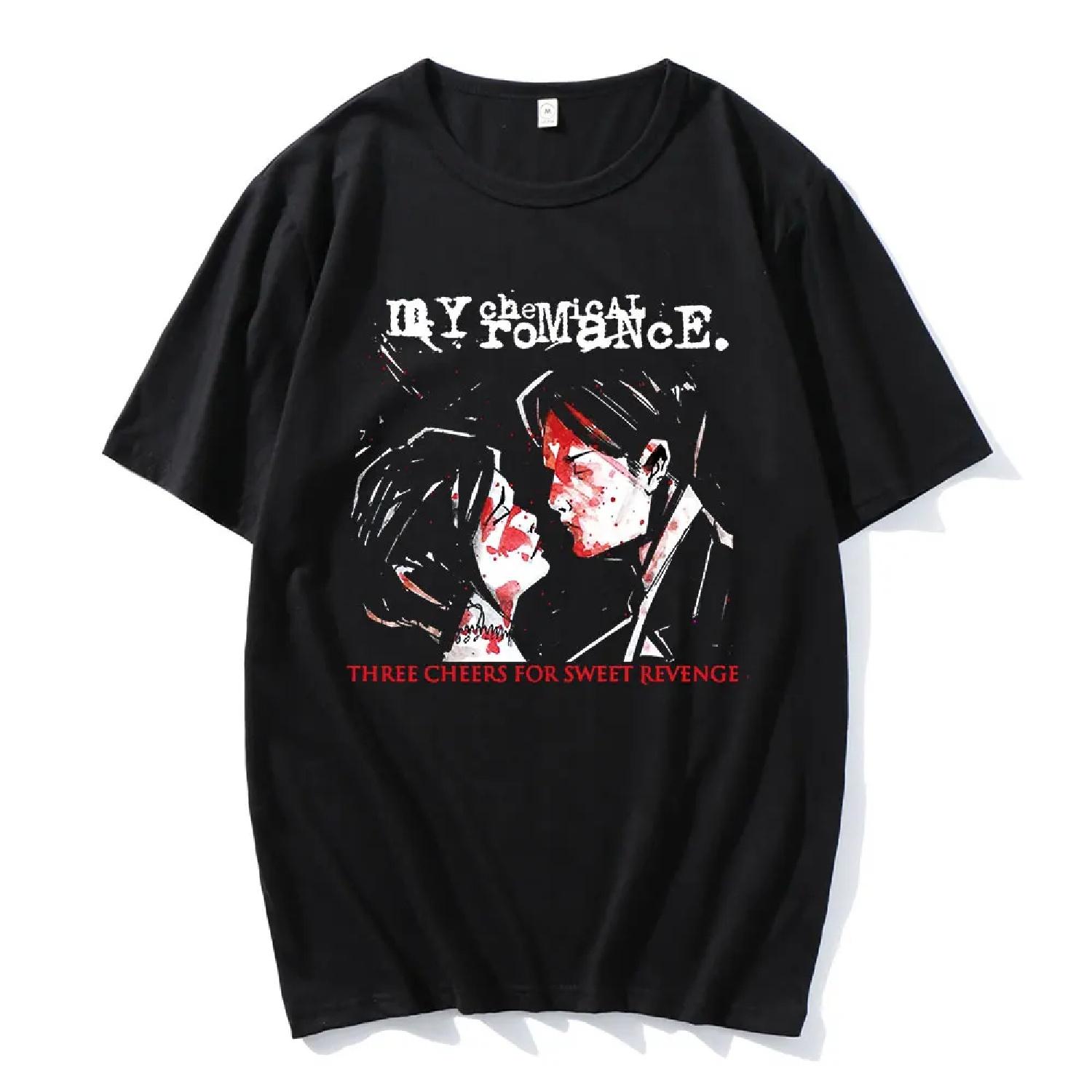 

Hot Sale Couple Tshirts My Chemical Romance Mcr Dead Emo Popular Style T-shirts Fashion Funny T-shirt Comfortable Trend Clothing XXXXXL чорний