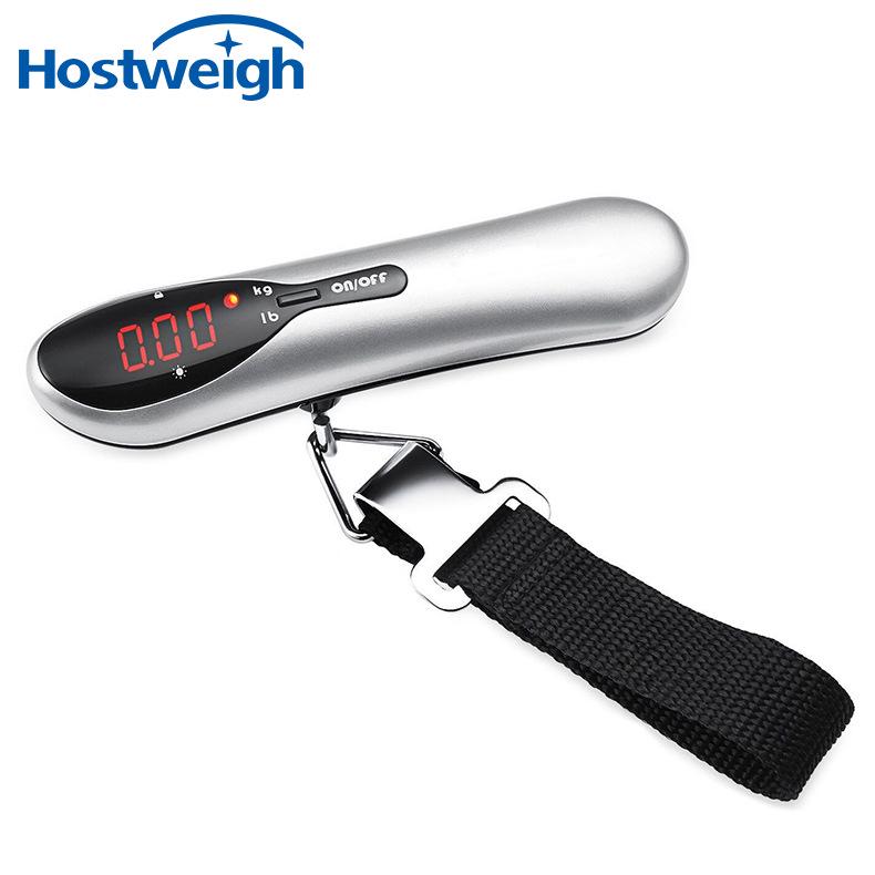 Bullet-Shaped High Precision Portable 50kg Luggage & Travel Handheld Scale for Weighing Boxes & Vegetables