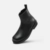 [Maßanfertigung] 4cm Rindsleder Dicke Quadratische Zehenpartie Reißverschluss Stiefel Aiden [CR0061] [Versand aus Korea] 100% Authentisch