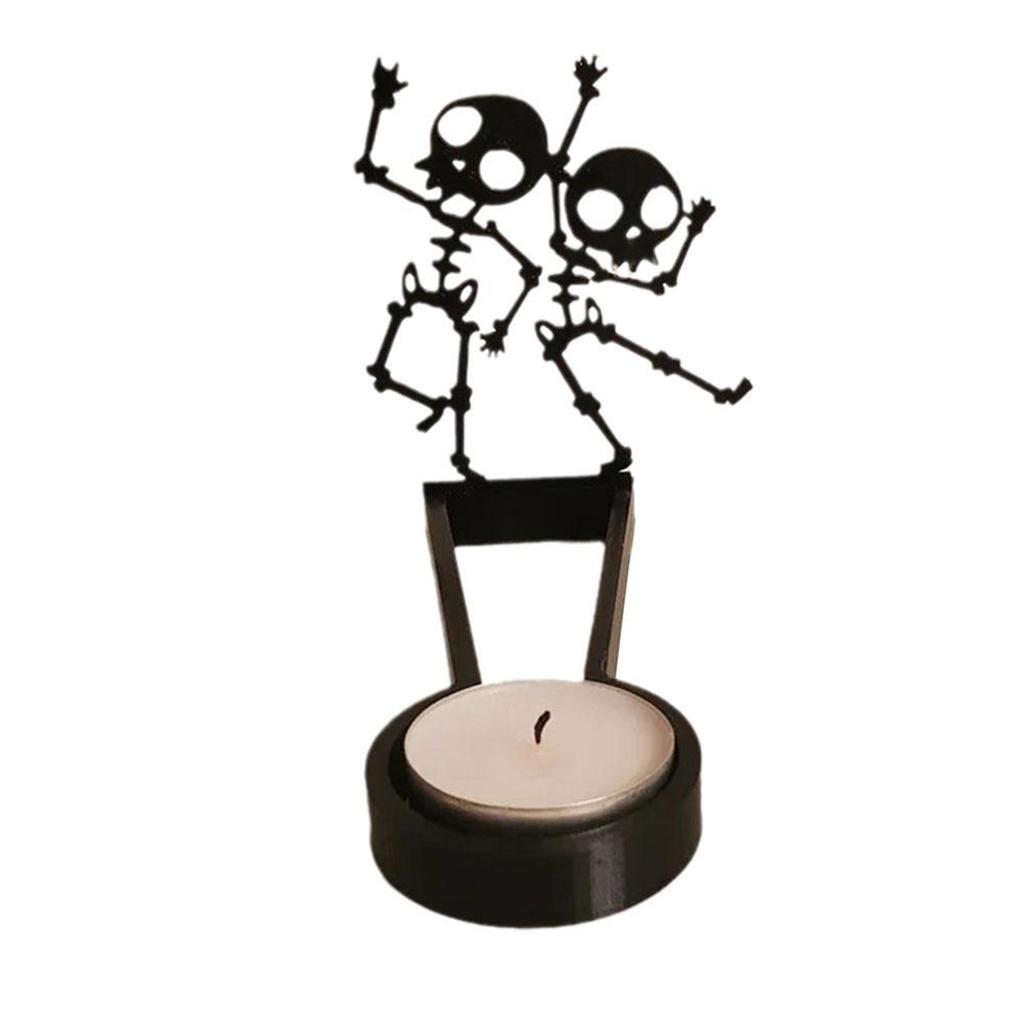 Funny Candle Holder Table Decoration Innovative Shaow-Candle Holder For Bedroom Decor