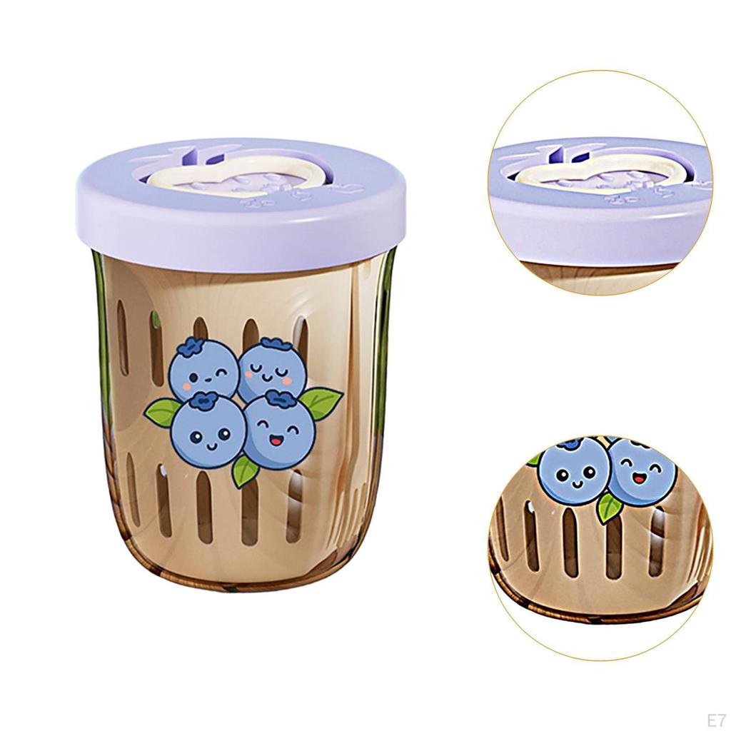 Nádoba na uskladnění ovocného salátu Nepropustná Lehká s rukojetí Přenosná víčka