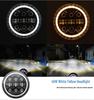 5.75" LED Headlight for Harley X48, XL883R/L 750, Dyna, Benelli 400 Motorcycles & Scooters - Off-road Compatible