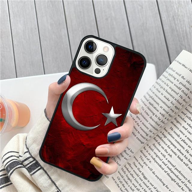 turkey turkish flag Coque Shell For iPhone 17 Air 15 16 14 13 12 Pro Max 11 Pro Max Plus Phone Case Cover