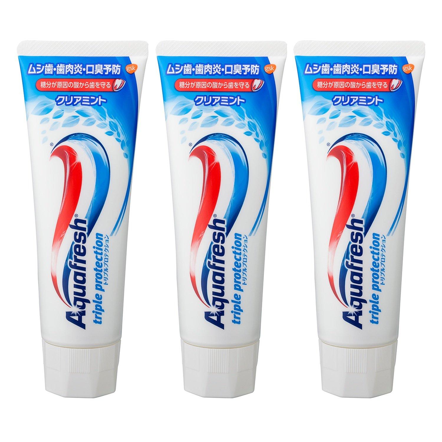 

Aquafresh Clear Mint 140g x 3 piece set [Quasi-drug]