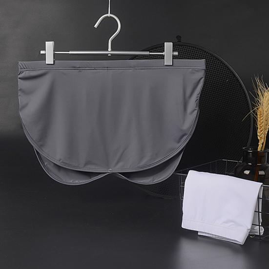 Men Panties Removeable Closure Solid Color Close Fit Low Waist Stretch Ice Silk