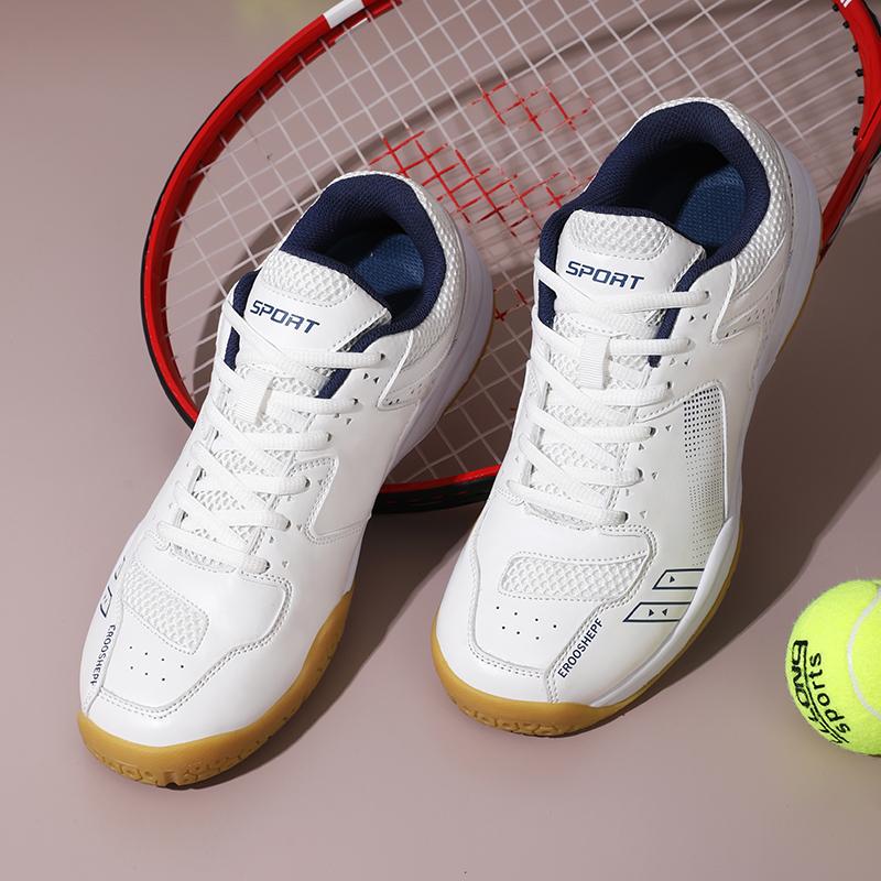 36-45 Couple Plus Size Shock-absorbing Anti Slip Wear-resistant Breathable Tennis Shoes Table Tennis Shoes Badminton Training Shoes