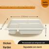 Degradable Corn Starch 4-Compartment Meal Box