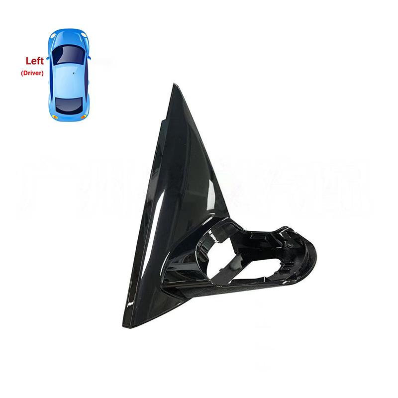 для BMW X3 G01 2017 2018 Черная Треугольная Накладка Передней Двери Декоративная Панель Основание Зеркала Держатель Bright black Left