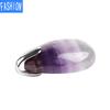 Popular Natural Stone Aura Crystal Teardrop Pendant