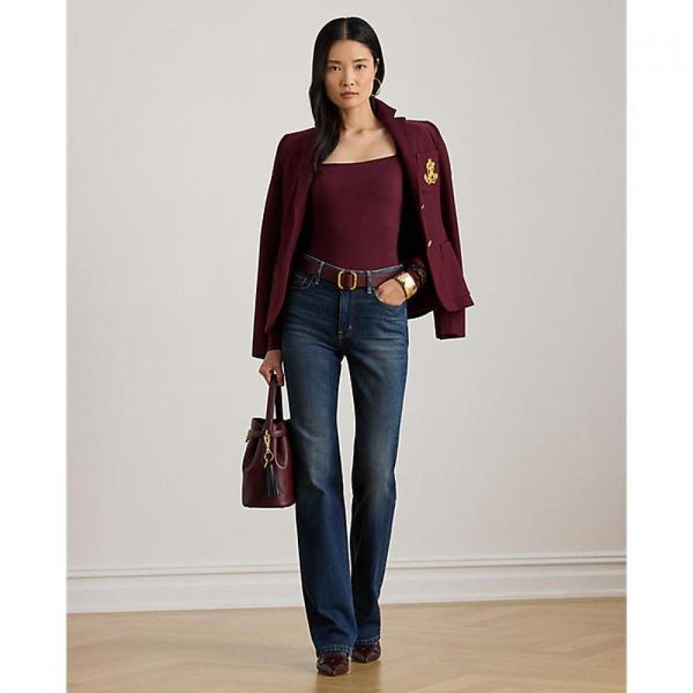 

Lauren Ralph Lauren High Rise Straight Jeans Wmlrdnms0920186400 4