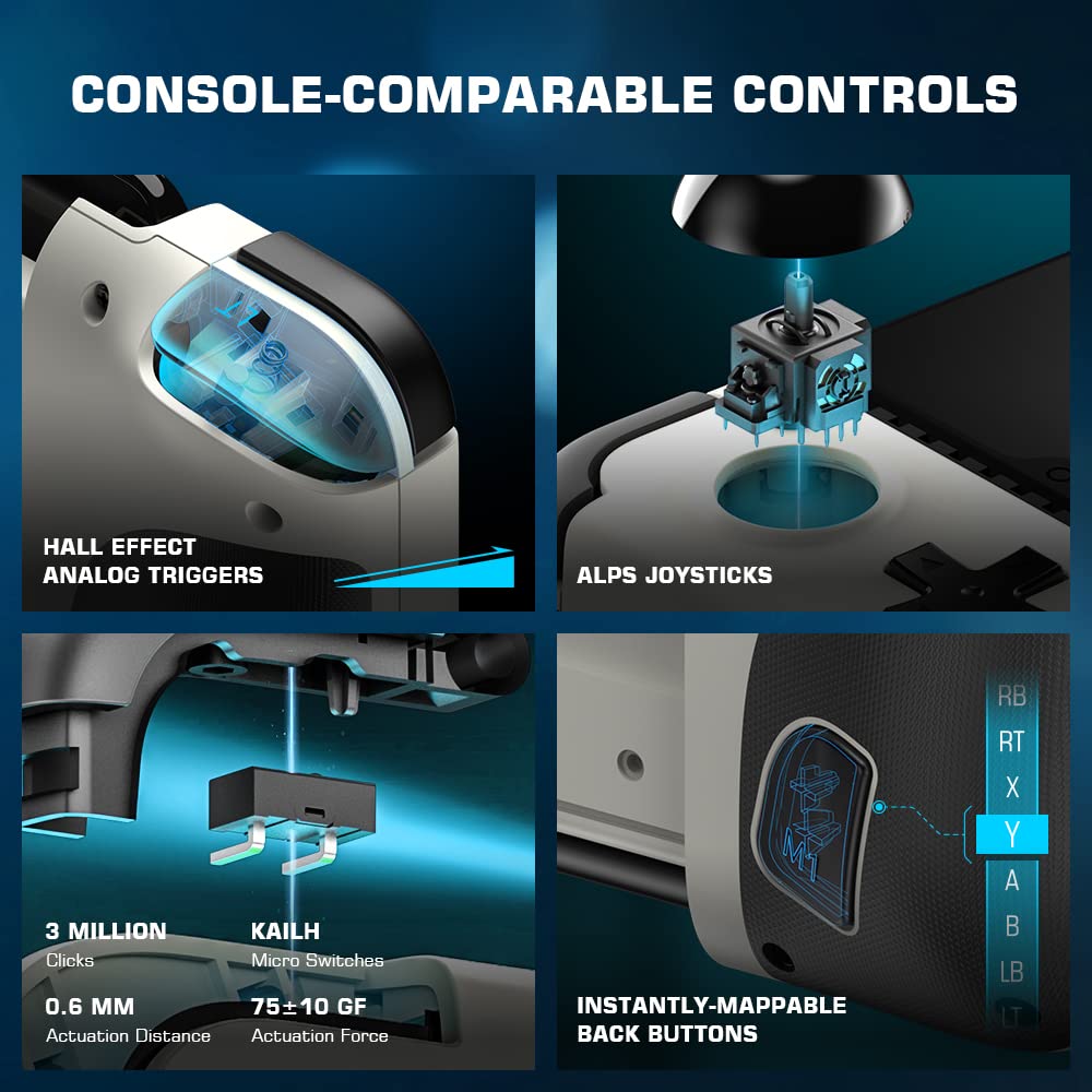 GameSir X2 Pro Xbox Smartphone 1 Month Xbox Game Pass Ultimate Rear Wired No Android Game Mobile Compatible with and Diablo White [Xbox License] -