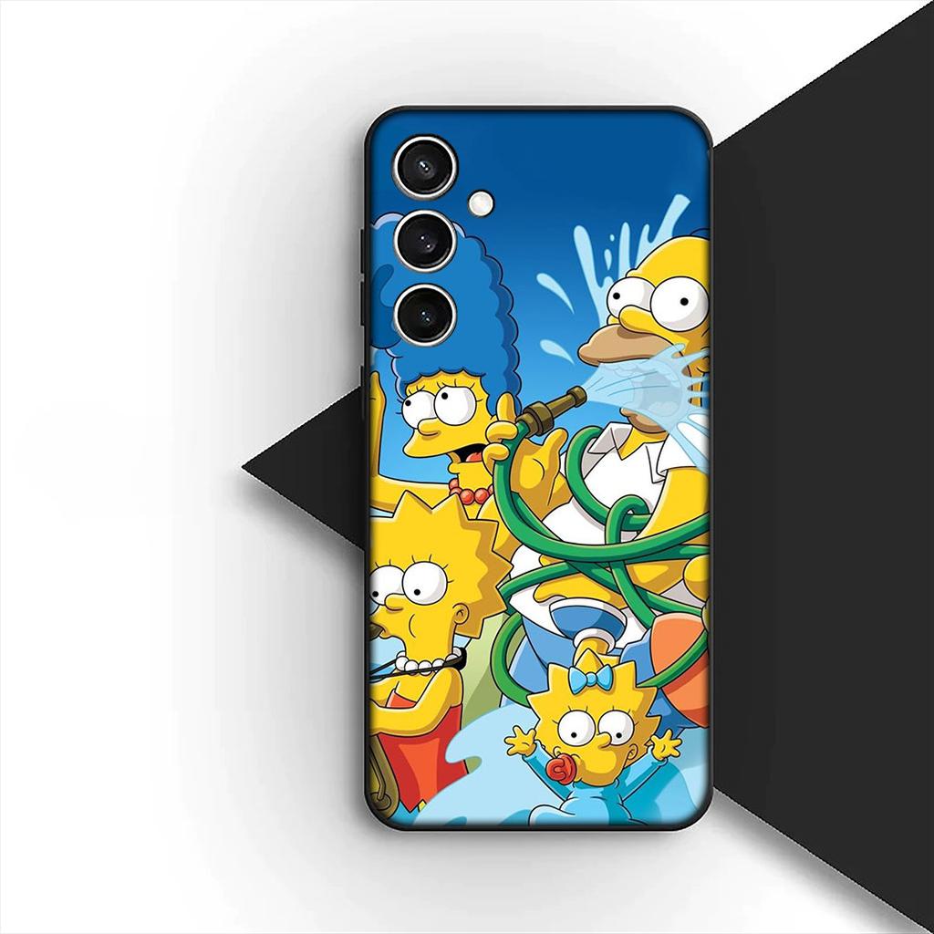 Casing for Motorola Moto G86 G57 E14 E15 G14 G34 G67 G84 G24 A54 G15 Power E22 Phone Cover Soft Case Wallpaper S-Simpsons Bart