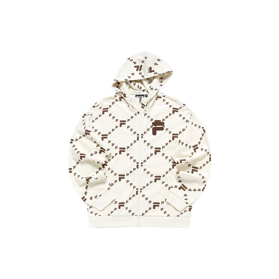 

New FILA Sweatshirt Unisex Imitation Antique White T11U316501A-IV M