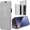 Xiaomi 12 Pro Full Body Case 360 Protection Clear View Smart Case - Silver