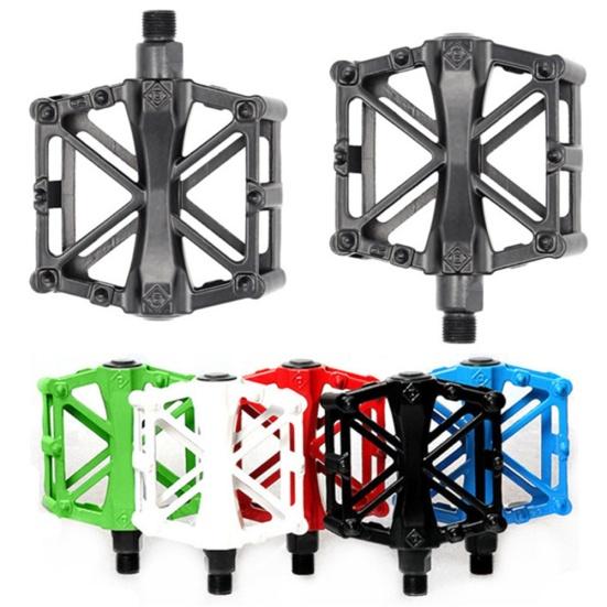 1 Pair MTB Mountain Bicycle Cycling Aluminum Alloy Ultra-light Anti-skid Pedals