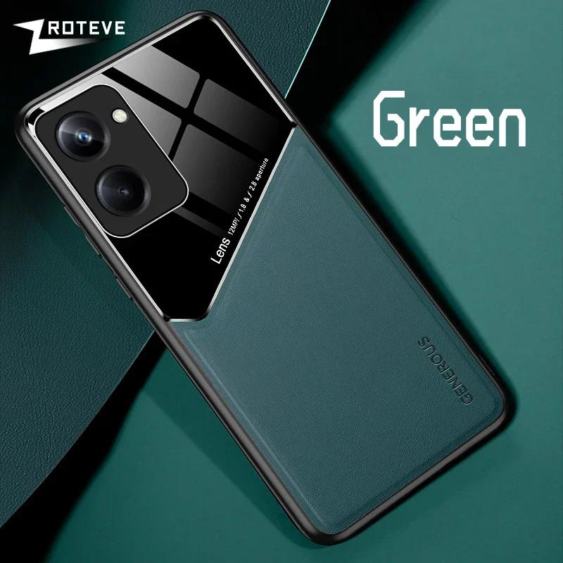 Realme10 Pro Case PU Leather Car Magnetic Hard PC Cover For OPPO Realme 10 11 Pro Plus + Realme11 Pro+ 5G Phone Cases