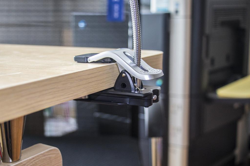 Sutekus Stand Magnifier, Magnifying Glass, Reading Magnifier with LED Light, Clip-on Compatible, 11cm13cm Lens Diameter, 2.5x5x Magnification,