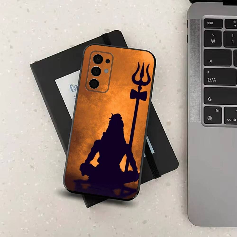 Lord Shiva Mahadevs of Indiav Case For Samsung Galaxy A73,72,41,J7,22,Note,31,8,9,52,71,53,32,Soft Black Silicone Cover