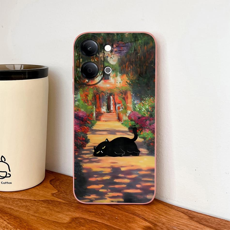 For Vivo Y05 Y11D 4G Phone Case Cute New Design Soft Liquid Silicone Full Protection Anti Drop Bumper For Vivo Y05 / Y11D Funda