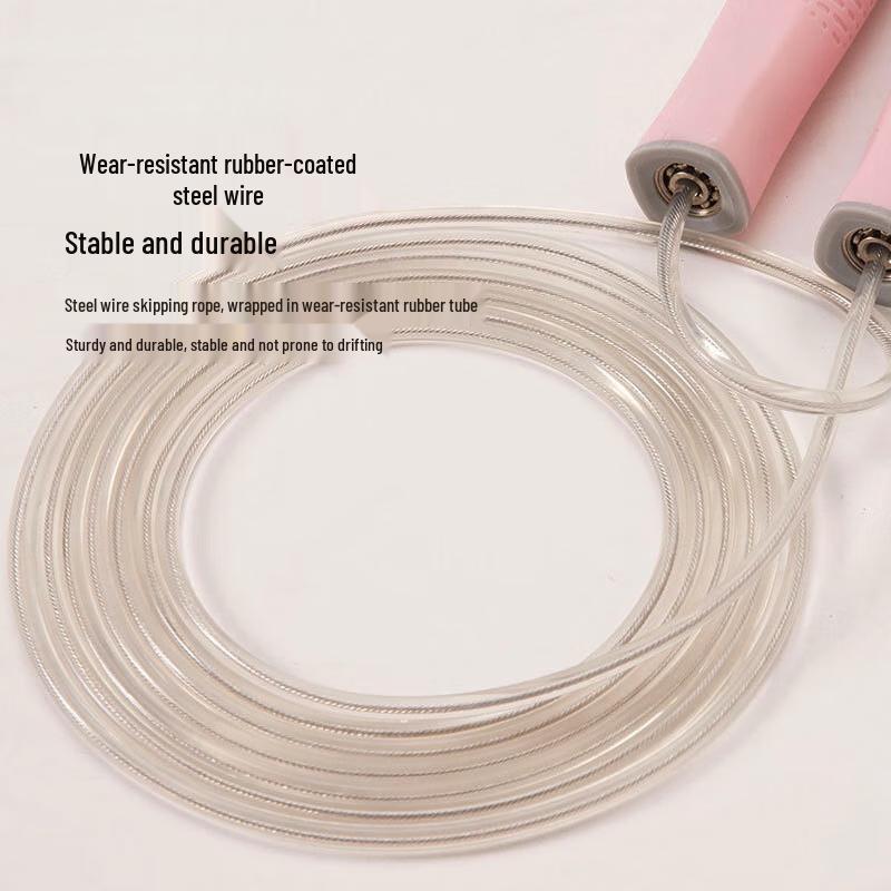 WEZHO Weighted Silicone Steel Wire Jump Rope