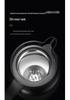 Large Capacity Smart Insulated Tea Brewer - 304 Stainless Steel Stewing Pot for Home or Office Use