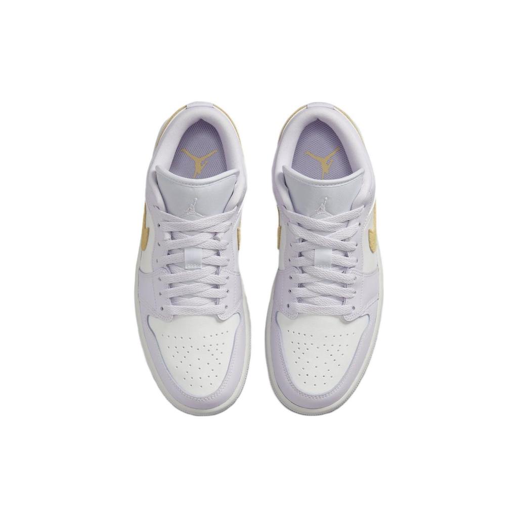 Air Jordan 1 Low Barely Grape Damen Sneaker Lila Weiß Lemon-Wash DC0774-501
