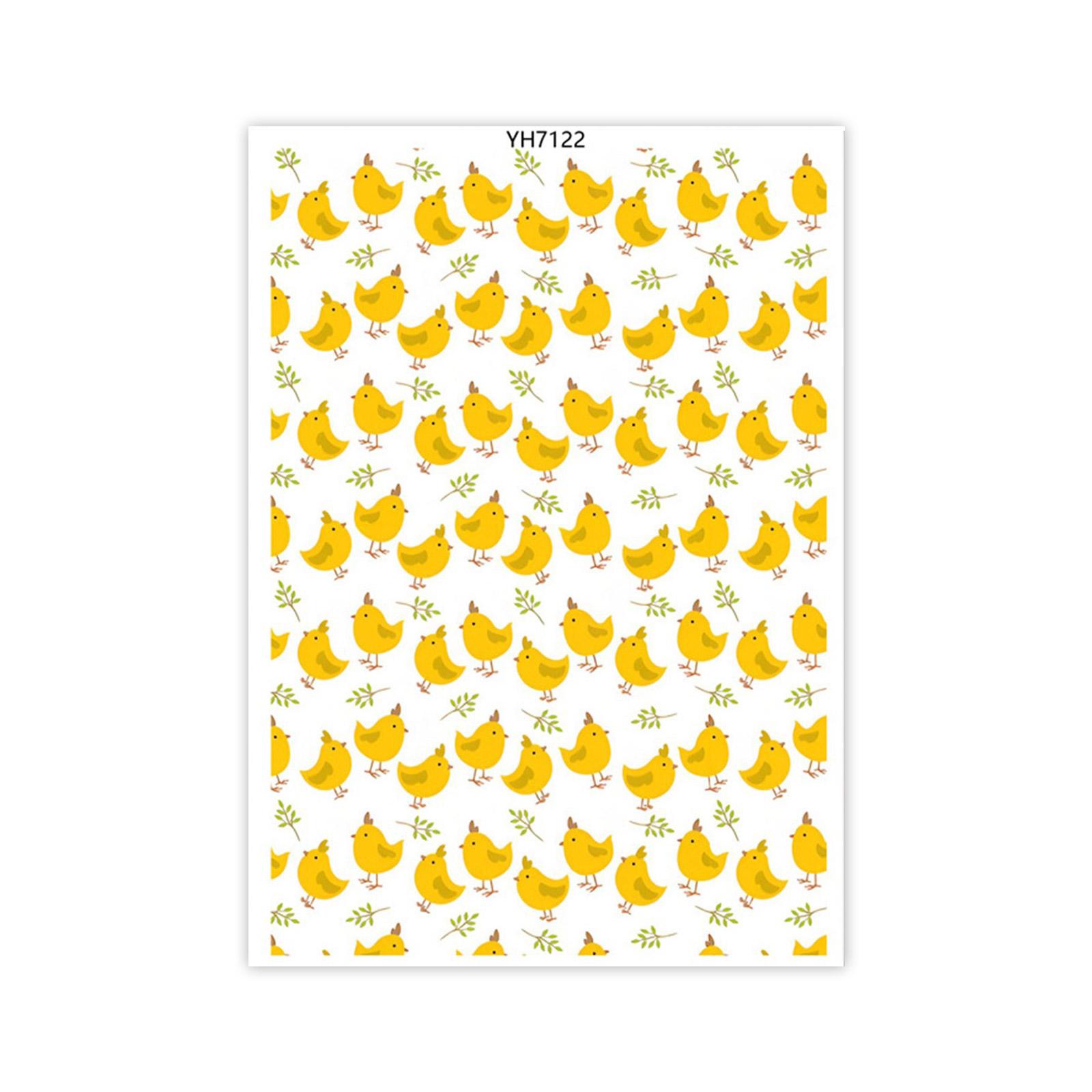 

Водорастворимые листы для переноса глины Пасхальные кролики Цветные яйца Переводная бумага Инструмент для изготовления серег для изготовления ювелирных изделий 22