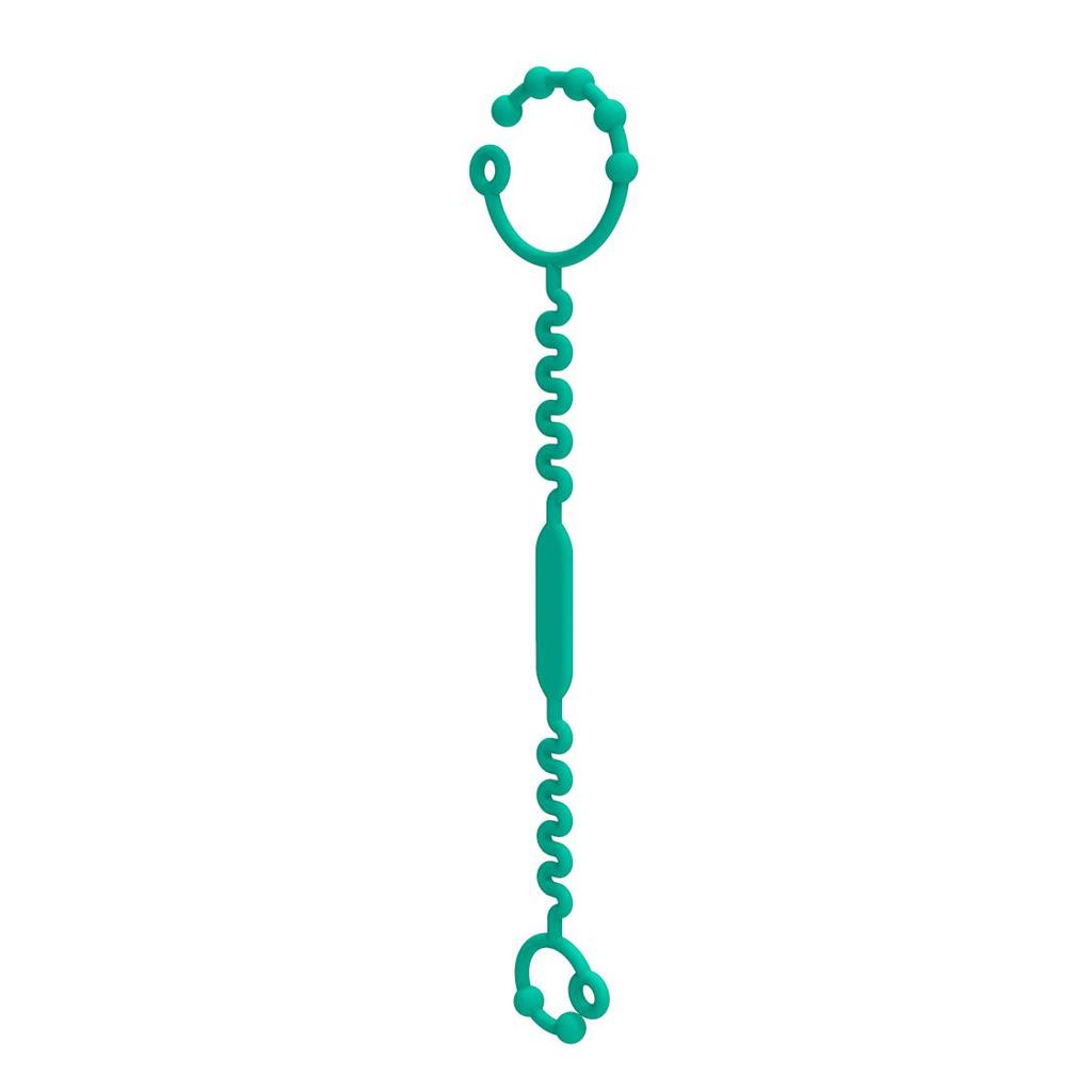 Colorful Silicone Baby Teether & Pacifier Anti-Drop Chain