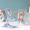 Cartoon Creative Transparent Desktop Mobile Phone Stand New Personality Super Cute Cute Animal Cartoon Stand