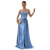 European and American women's clothing spring and summer new sleeveless dress hip-wrapped streamer backless suspender dress