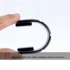 8 Pcs Black+Transparent PVC Universal Car Door Edge Scratch Anti-Collision Strip