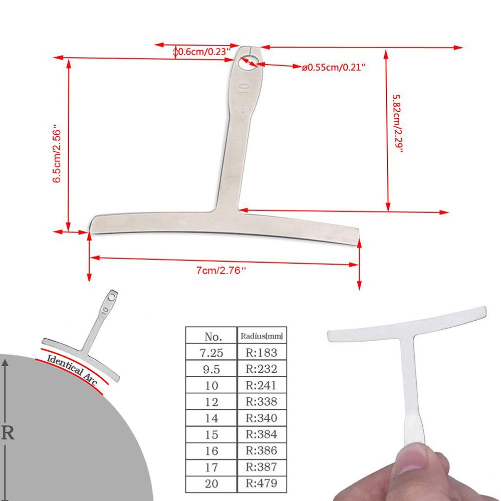 Guitar Measuring Ruler Bass Radian Measuring Rulers Guitar Strings Measuring Height Ruler Kit