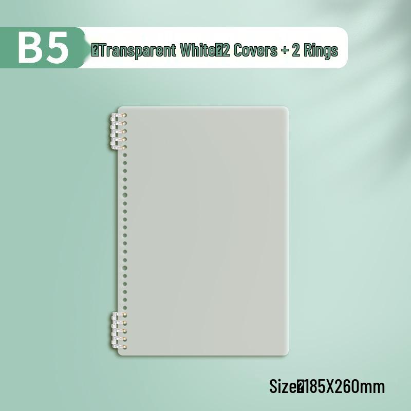B5 Loose-Leaf Durable Notebook: Thick, Comfortable, Perfect for Students