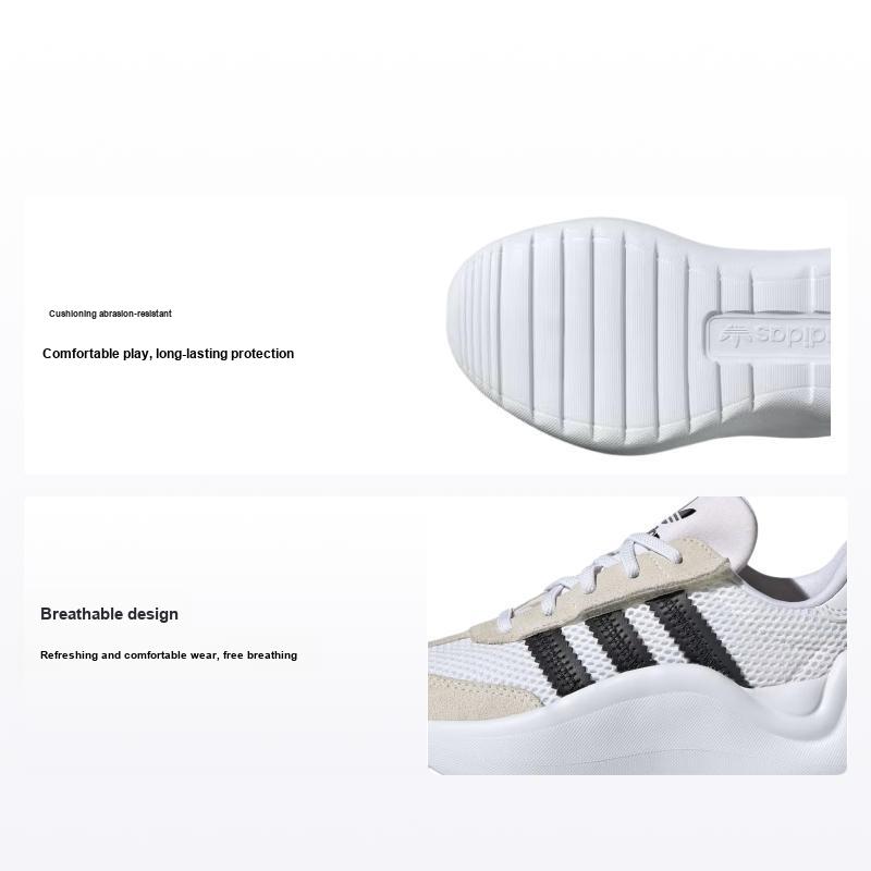 adidas AdiFOM 70s Comfort Closure EL C White Black Kids Sneakers Cloud-White Core-Black Chalk-White IG4305