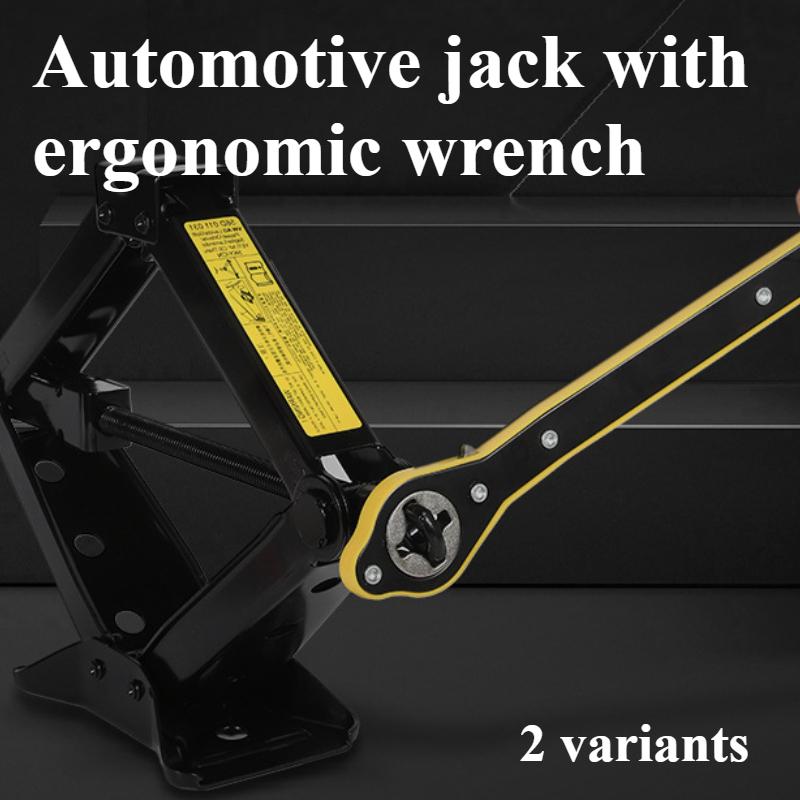 1PC Car Jack Labor Saving Wrench Vehicle Ratchet Wrench Labor Saving Crank Handle Scissor Jack Tire Changing Tool