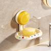 Draining Wall Suction Cup Soap Holder