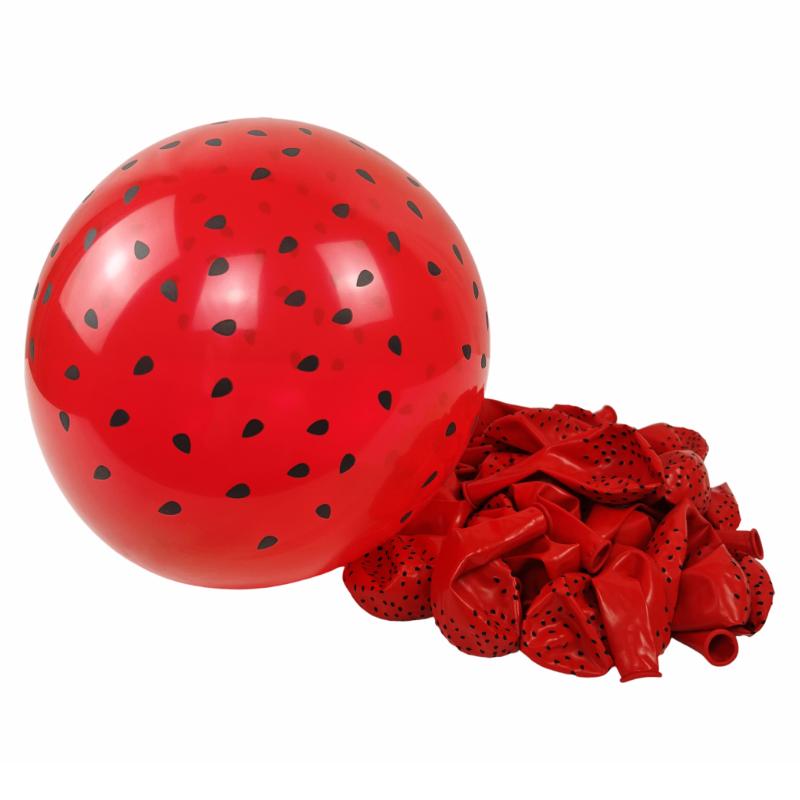 Thickened Strawberry Watermelon Balloons for Kids' Parties and Promotions