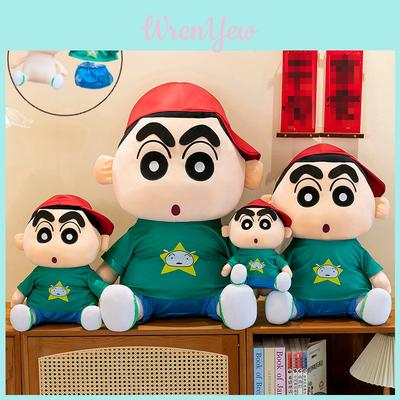 Large Crayon Shin Chan Plush Doll In Hoodie Comfortable And Cozy Stuffed Animal