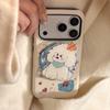 Autumn Puppy Apple 17 Mobile Phone Case IPhone15 Suitable for 11 Film Magnetic Bracket 16promax Creative Mobile Phone Case