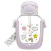 PDSH6DX-A 530ml Children's Water Bottle with Straw, One-Push Operation