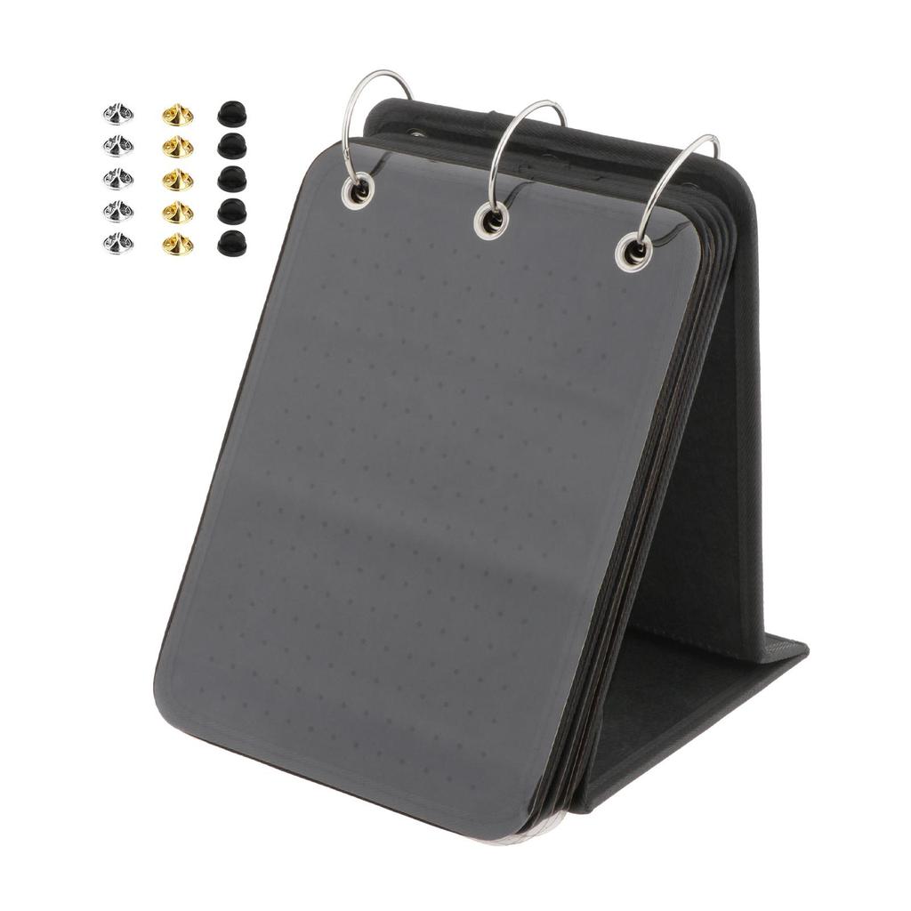 Pin Display Binder Brooch Storage Organizer Creative Stable Durable Felt Stand for Women