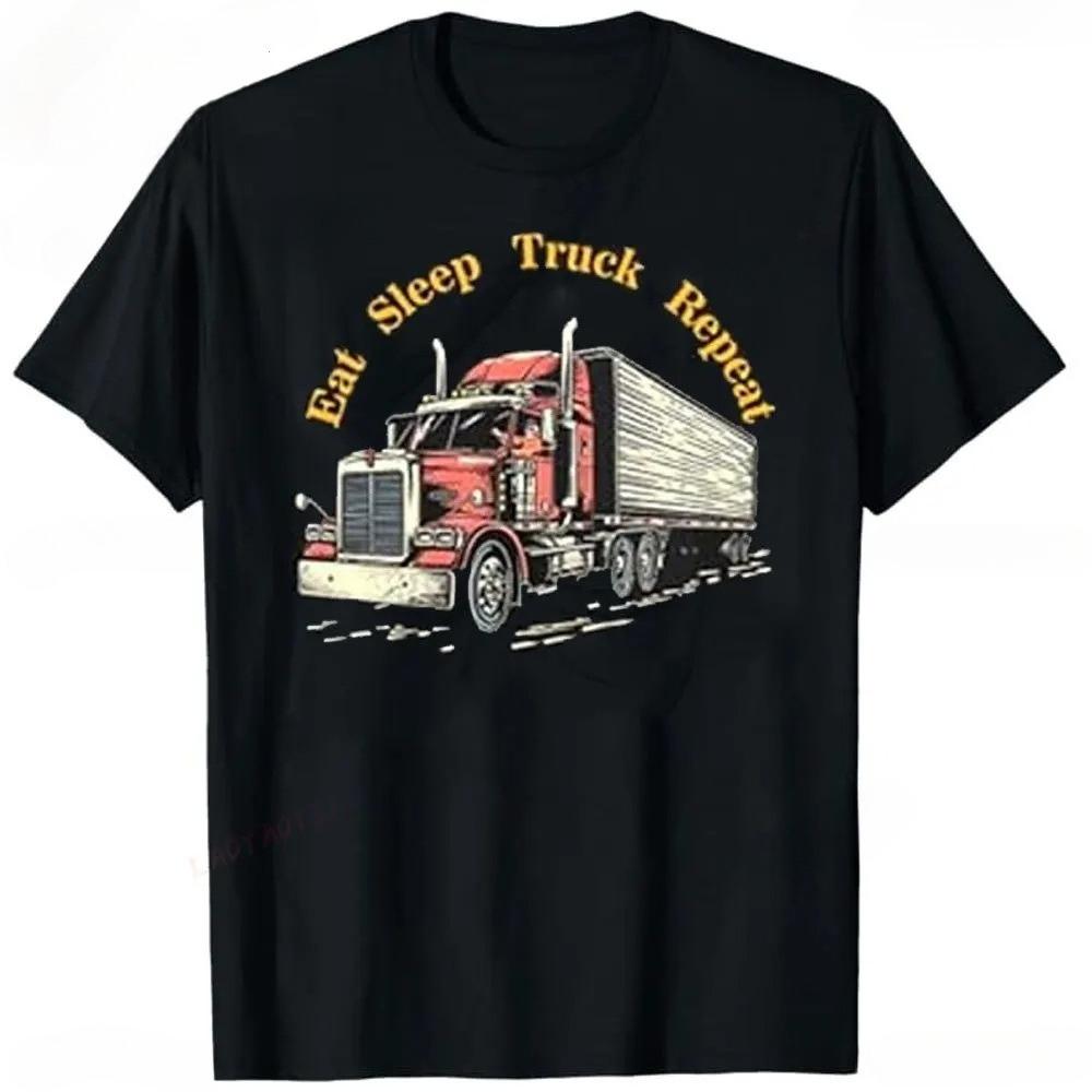 Truck Driver Fears Wife God Truck Funny Jesus Christian Comfortable Short Sleeved Street Unisexs Cotton Tshirt