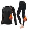 Women's Fleece Thermal Quick-Dry Ski Base Layer Set