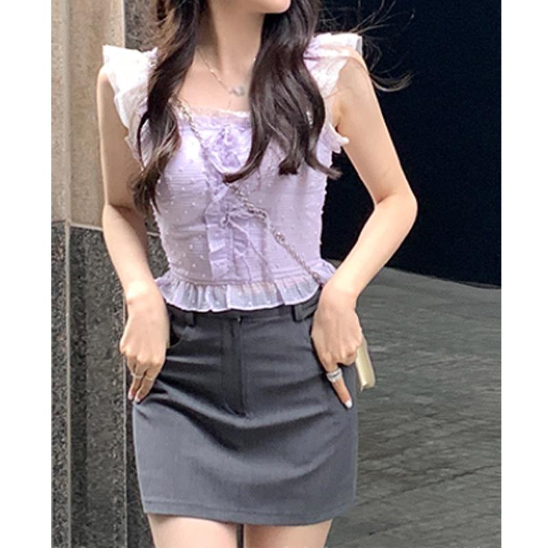 

Летний маленький жилет, уникальный шикарный топ L