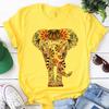 Women T Shirt 2021 New Summer Short Sleeve Colorful Elephant Fashion Lady Tshirts Tops Ladies Womens Graphic Female Tee Tshirt