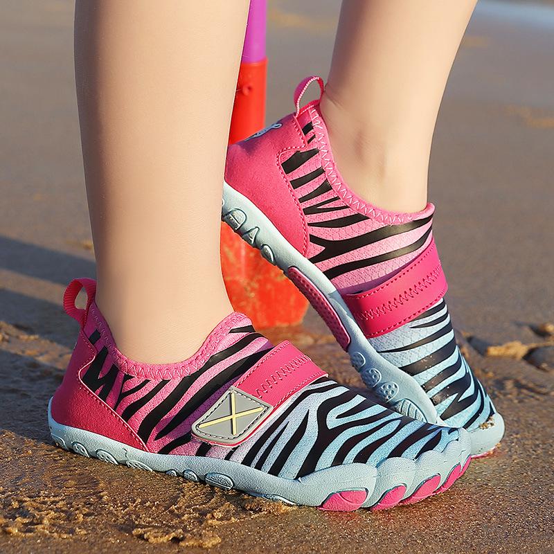 Kids' Quick-Dry Non-Slip Beach and Snorkeling Shoes for Boys and Girls