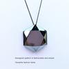 Terahertz Pendant Natural  Hexagram Fashionable Simple Necklace Charm for Men Women