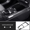 Suitable for Mercedes-Benz GLA GLBcenter control panel decorative stickerEQB EQAinterior modified carbon fiber armrest box cover