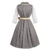 Women's Casual Beer Suit Short-sleeved Tie Dress Women's Suit Dress
