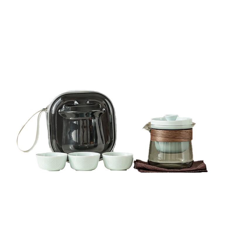 

Lantai Shouxuan Mijing Kuaike Portable Travel Tea Set